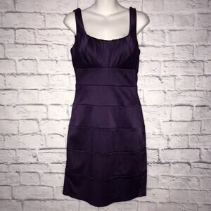 Purple Bisou Bisou Cocktail Dress